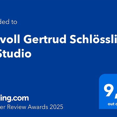 Stilvoll Gertrud Schloessli 1 Zi Studio เซนต์กาลเลิน ภายนอก รูปภาพ