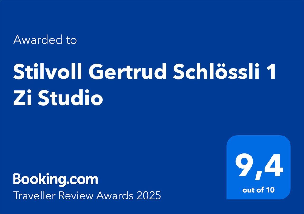Stilvoll Gertrud Schloessli 1 Zi Studio เซนต์กาลเลิน ภายนอก รูปภาพ